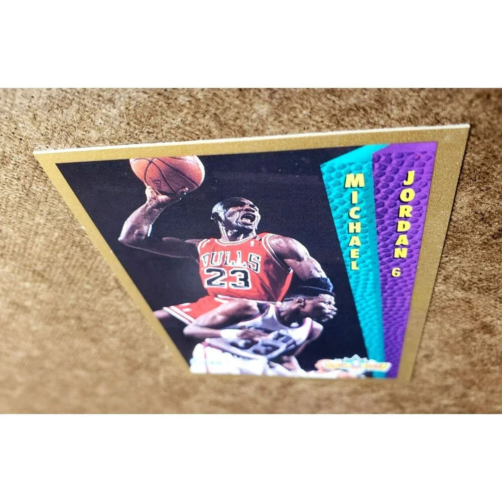 1992-93 Fleer MICHAEL JORDAN SLAM DUNK NBA Basketball Card 273 Chicago Bulls HOF